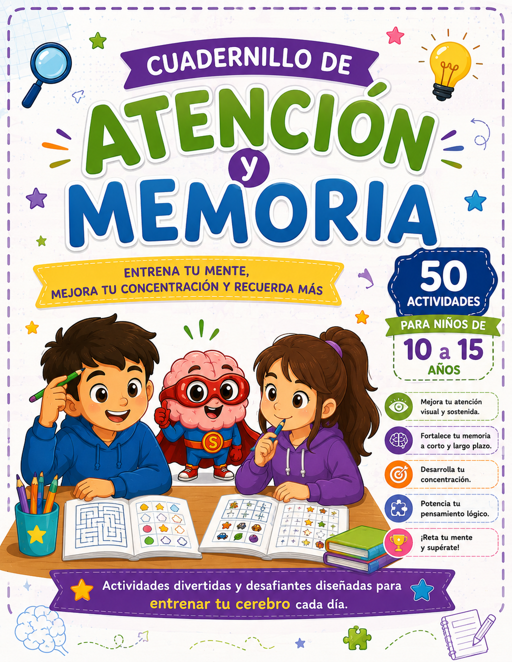 Entrena tu mente: Atención y Memoria