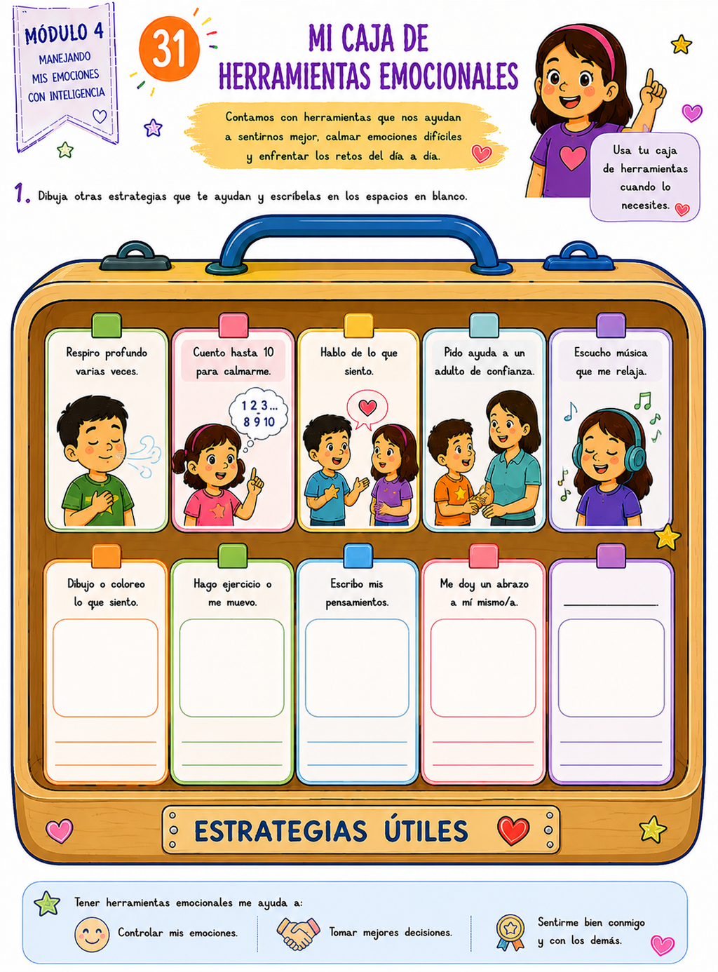 Emociones y Autoestima: Conociéndome y Creciendo